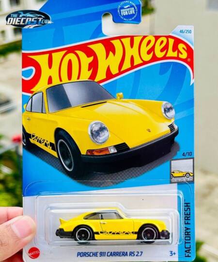 US IMPORTED - Porsche 911 Carrera RS 2.7 - Yellow - International Long Card